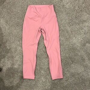 Pink lululemon leggings